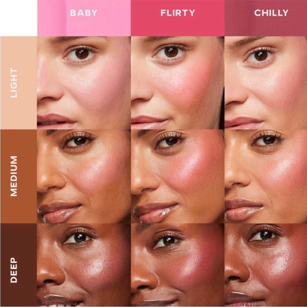 Saie Mini Dew Blush Trio Set - Picture 3 of 3